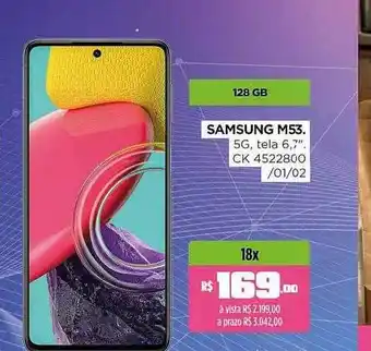 Lojas Koerich Samsung m53 oferta
