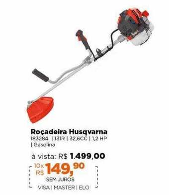 Lojas TaQi Roçadeira husqvarna oferta