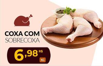 Mercadão Atacadista Coxa com sobrecoxa oferta