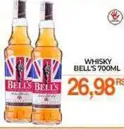 Mercadão Atacadista Whisky bell's oferta