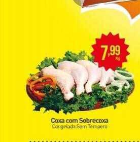 Rede Bom Lugar Coxa com sobrecoxa congelada sem tempero oferta