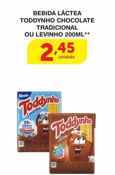 BEBIDA LACTEA TODDYNHO LEVINHO CHOC200ML