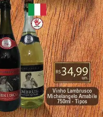 Supermercados Alvorada Vinho lambrusco michelangelo amabile - tipos oferta