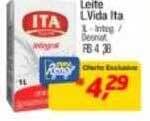 Supermercados Rena Leite l.vida ita oferta