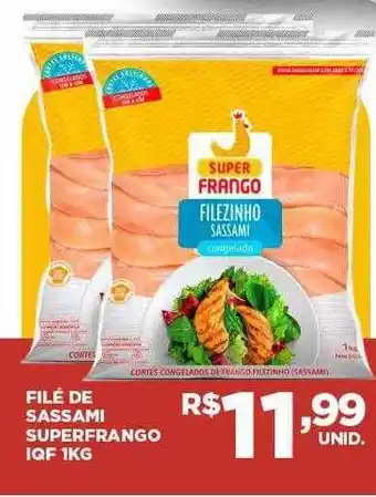 Tatico Filé de sassami superfrango iqf oferta