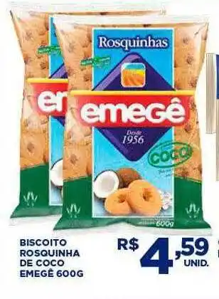 Tatico Biscoito rosquinha de coco emegê oferta