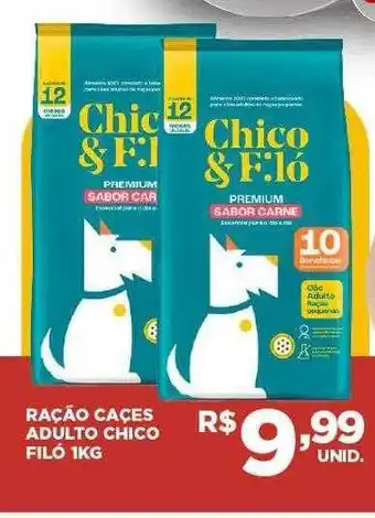 Ração caçes adulto chico filó