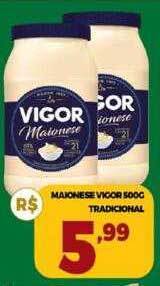 Supermercado Padrão Maionese vigor tradicional oferta