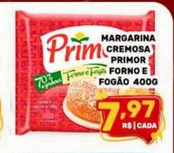 Margarina cremosa primor forno e fogão