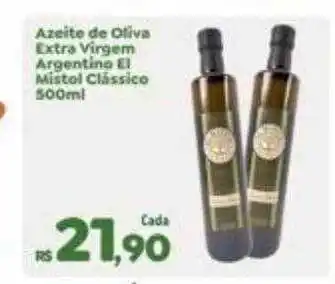 Econômico Atacadão Azeite de oliva extra virgem argentino el mistol clássico oferta