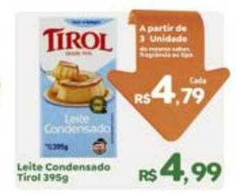 Econômico Atacadão Leite condensado tirol oferta