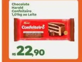 Econômico Atacadão Chocolate harald confeiteiro ao leite oferta