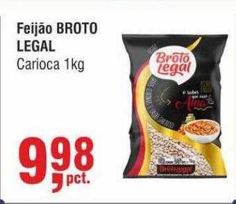 Higa Atacado Feijão broto legal carioca oferta