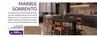 Telhanorte Porcelanato marble sorrento oferta