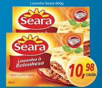 Supermercados Guanabara Lasanha Seara 600g oferta