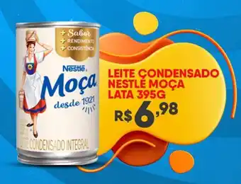 X Supermercados Leite Condensado Nestlé Moça 395g oferta
