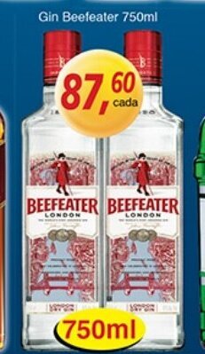 Supermercados Guanabara Gin Beefeater 750ml oferta