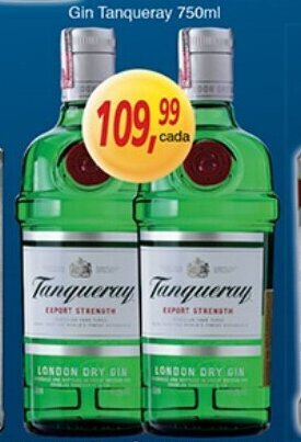 Supermercados Guanabara Gin Tanqueray 750ml oferta