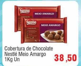 Spani Atacadista Cobertura de chocolate nestlé meio amargo oferta