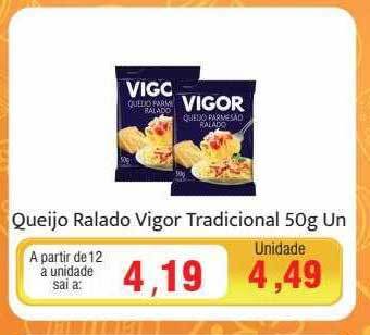 Spani Atacadista Queijo ralado vigor tradicional oferta