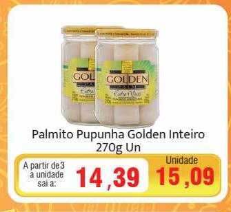Spani Atacadista Palmito pupunha golden inteiro oferta