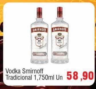 Spani Atacadista Vodka smirnoff tradicional oferta