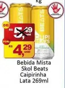 Rede Krill Bebida mista skol beats caipirinha lata oferta
