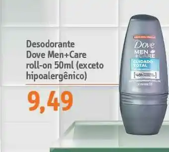 Desodorante Dove Men+care Roll-on