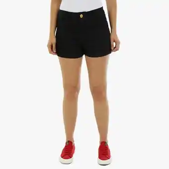 Di Gaspi Short jeans all black oferta