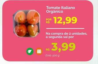 Oba Hortifruti Tomate italiano orgânico oferta