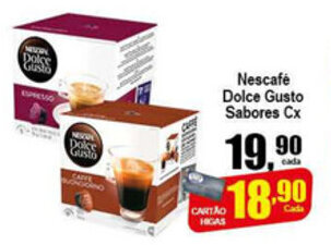 Higa's Supermercado Nescafe Dolce Gusto Sabores Cx oferta