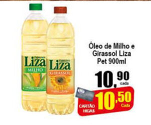 Oleo de Milho e Girassol Liza Pet 900ml
