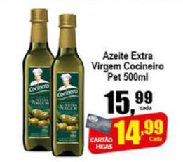 Higa's Supermercado Azeite Extra Virgem Cocineiro pet 500ml oferta