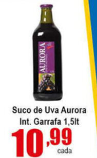 Higa's Supermercado Suco de Uva Aurora Int. Garrafa 1.5L oferta