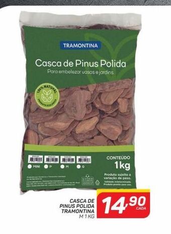 GBarbosa Casca de pinus polida tramontina oferta