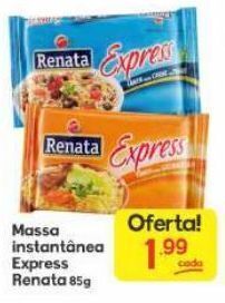 Supermercados Princesa Massa instantânea renata 85g oferta