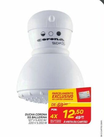 GBarbosa Ducha corona oferta