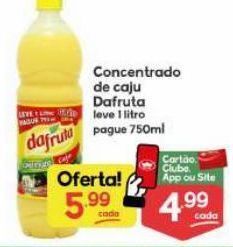 Supermercados Princesa Concentrado de caju dafruta 750ml oferta