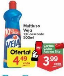 Supermercados Princesa Multiuso veja 500ml oferta
