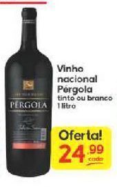 Vinho nacional pérgola 1lt
