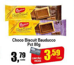Higa's Supermercado Choco Biscuit Bauducco pct 80g oferta