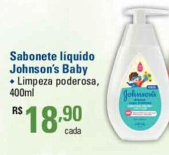 Sam's Club Sabonete liquido Johnson's Baby 400ml oferta