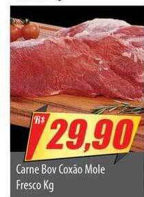 Preço Certo Carne bov coxão mole fresco oferta