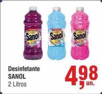 Higa Atacado Desinfetante sanol oferta