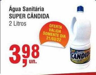 Higa Atacado Água sanitária super cândida oferta