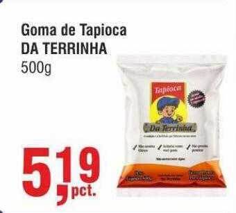 Goma de tapioca da terrinha