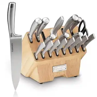 Pão de Açúcar Faqueiro inox,madeira inox cuisinart 19 peças oferta