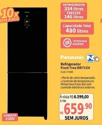 Deltasul Panasonic Refrigerador Frost Free oferta