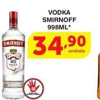 Roldão Vodka smirnoff 998ml* oferta