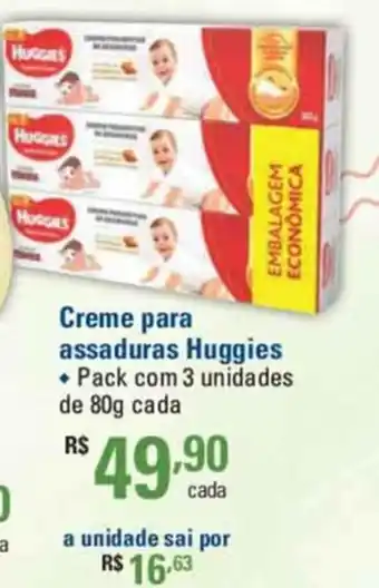 Sam's Club Creme para assaduras Huggies oferta